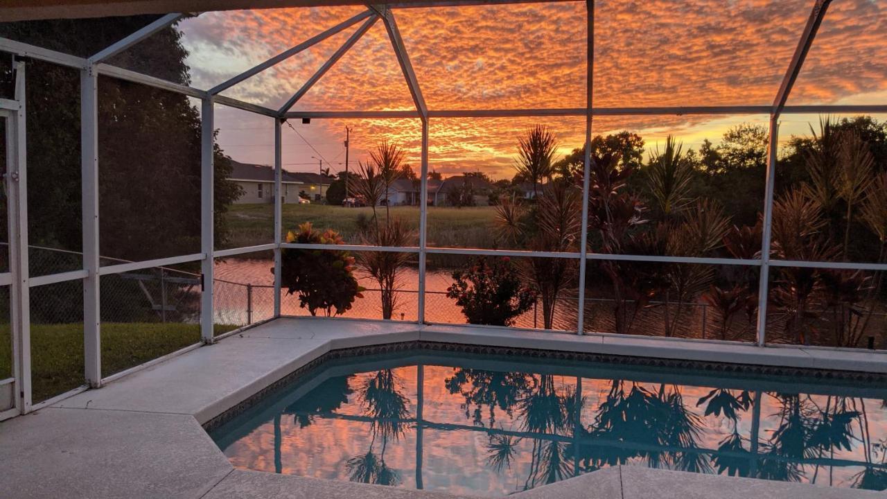 Villa Luhna 3 Bed / 2 Bath Canalfront Heated Pool Cape Coral Exterior photo